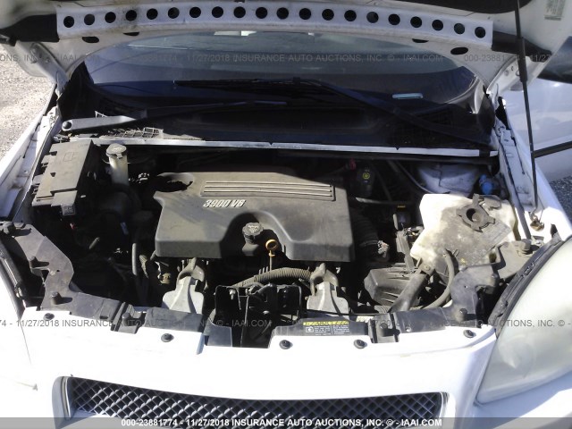 1GNDV23W08D174841 - 2008 CHEVROLET UPLANDER LS WHITE photo 10