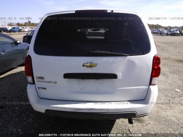 1GNDV23W08D174841 - 2008 CHEVROLET UPLANDER LS WHITE photo 6