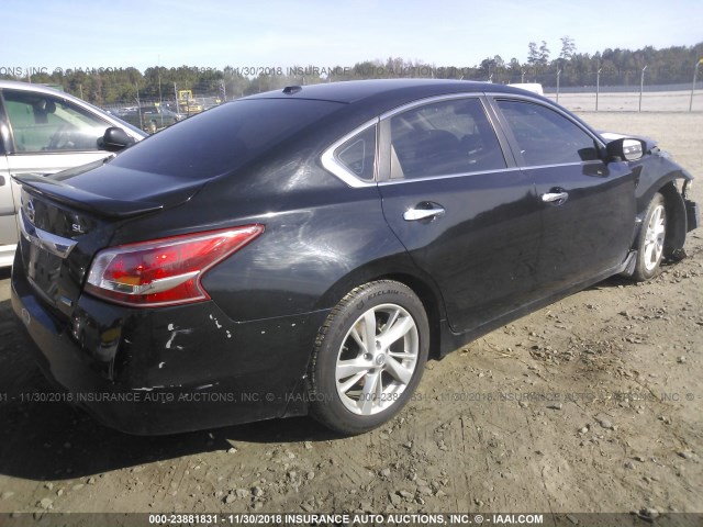 1N4AL3AP7DN544518 - 2013 NISSAN ALTIMA 2.5/S/SV/SL BLACK photo 4