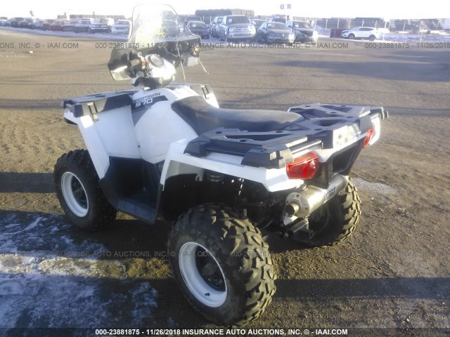 4XASEE578FA226780 - 2015 POLARIS SPORTSMAN 570 EPS 白色 照片 3