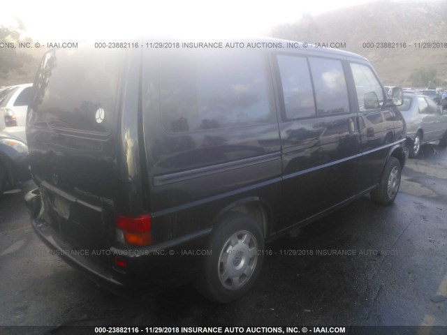 WV2MH2706XH001517 - 1999 VOLKSWAGEN EUROVAN MV BLACK photo 4