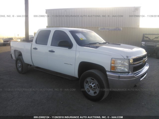 1GC1CVCG3CF198057 - 2012 CHEVROLET SILVERADO C2500 HEAVY DUTY WHITE photo 1