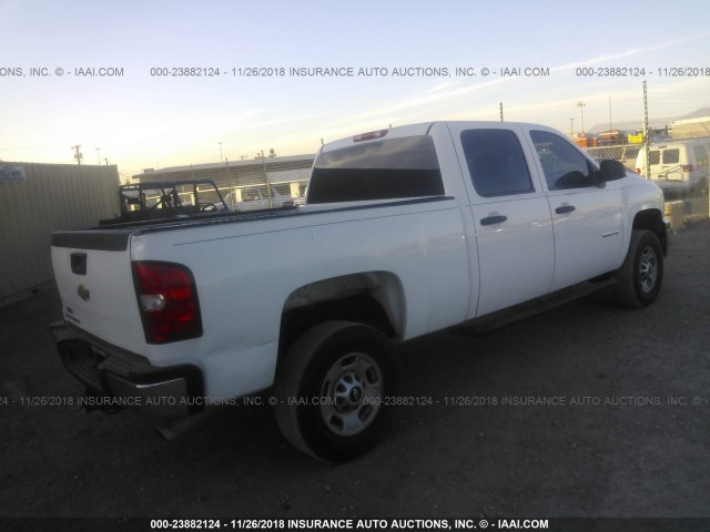 1GC1CVCG3CF198057 - 2012 CHEVROLET SILVERADO C2500 HEAVY DUTY WHITE photo 4