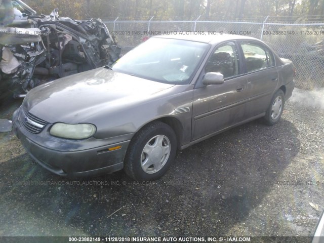 1G1NE52J4Y6285099 - 2000 CHEVROLET MALIBU LS GRAY photo 2