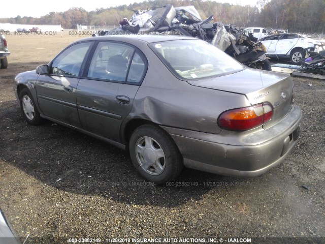 1G1NE52J4Y6285099 - 2000 CHEVROLET MALIBU LS GRAY photo 3