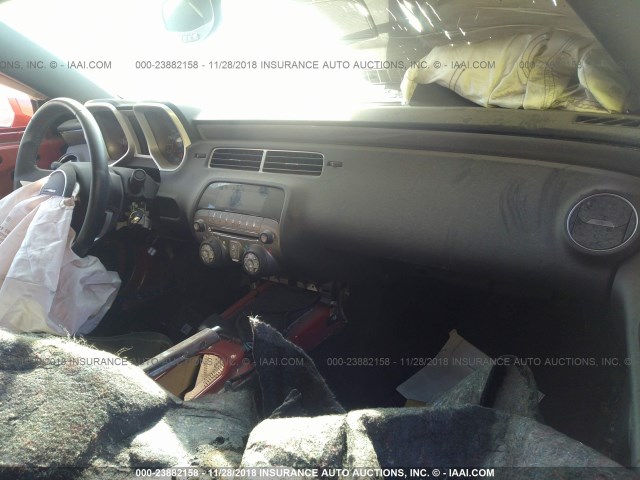 2G1FT1EW3A9120153 - 2010 CHEVROLET CAMARO SS Naranja foto 5