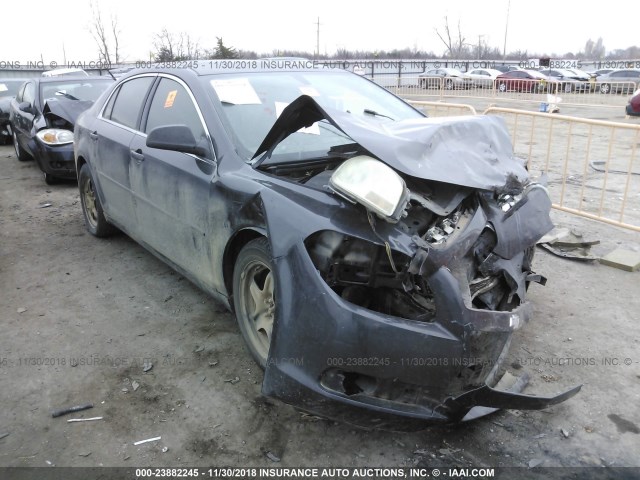 1G1ZB5EB9AF229955 - 2010 CHEVROLET MALIBU LS GRAY photo 1
