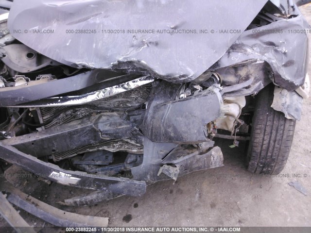 1G1ZB5EB9AF229955 - 2010 CHEVROLET MALIBU LS GRAY photo 6