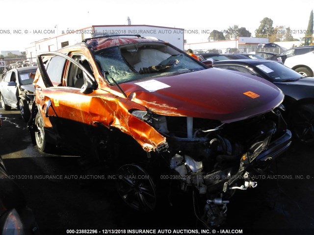 5XYZU3LB8DG070002 - 2013 HYUNDAI SANTA FE SPORT  ORANGE photo 1