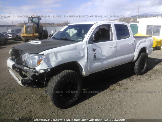 5TFLU4EN9CX043762 - 2012 TOYOTA TACOMA DOUBLE CAB 白色 照片 2