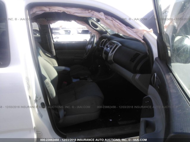 5TFLU4EN9CX043762 - 2012 TOYOTA TACOMA DOUBLE CAB 白色 照片 5