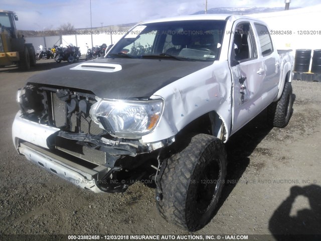 5TFLU4EN9CX043762 - 2012 TOYOTA TACOMA DOUBLE CAB 白色 照片 6