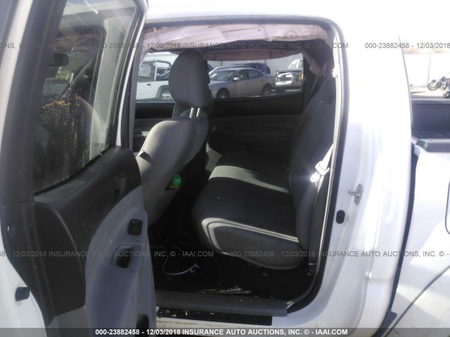 5TFLU4EN9CX043762 - 2012 TOYOTA TACOMA DOUBLE CAB 白色 照片 8