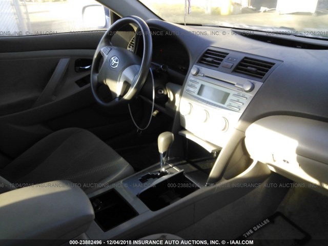 4T1BE46K87U128205 - 2007 TOYOTA CAMRY NEW GENERAT CE/LE/XLE/SE BLUE photo 5