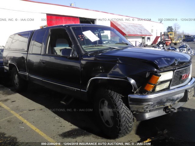 2GTEK19R1V1553792 - 1997 GMC SIERRA K1500 BLACK photo 1