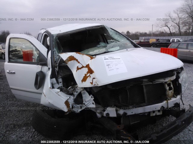 1D8HB58N38F149572 - 2008 DODGE DURANGO LIMITED WHITE photo 6