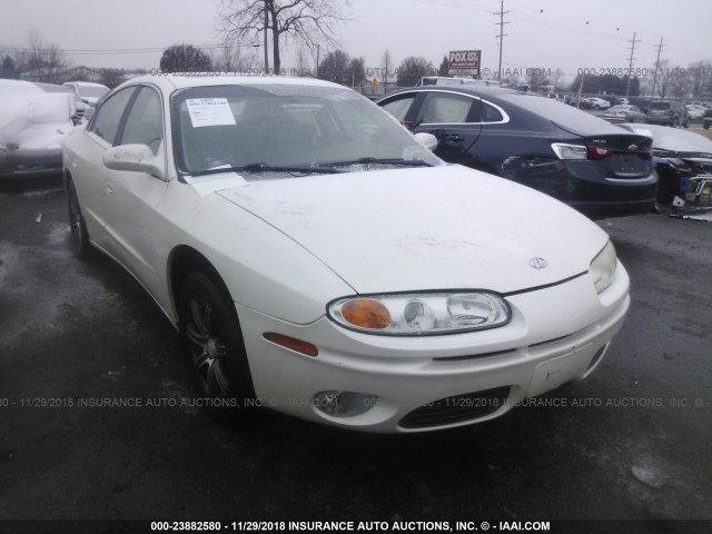 1G3GR64H714261711 - 2001 OLDSMOBILE AURORA WHITE photo 1