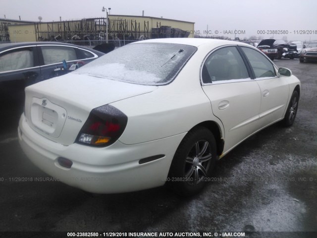 1G3GR64H714261711 - 2001 OLDSMOBILE AURORA WHITE photo 4