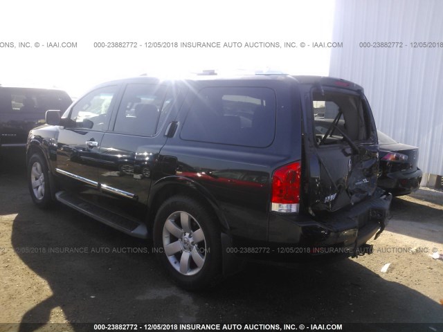 5N1BA0ND3EN604469 - 2014 NISSAN ARMADA SV/SL/PLATINUM BLACK photo 3