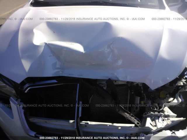 JF1GPAC60E8276483 - 2014 SUBARU IMPREZA PREMIUM WHITE photo 10