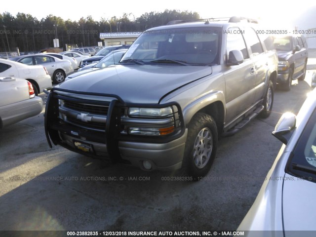 1GNEK13Z53R210651 - 2003 CHEVROLET TAHOE K1500 SILVER photo 2