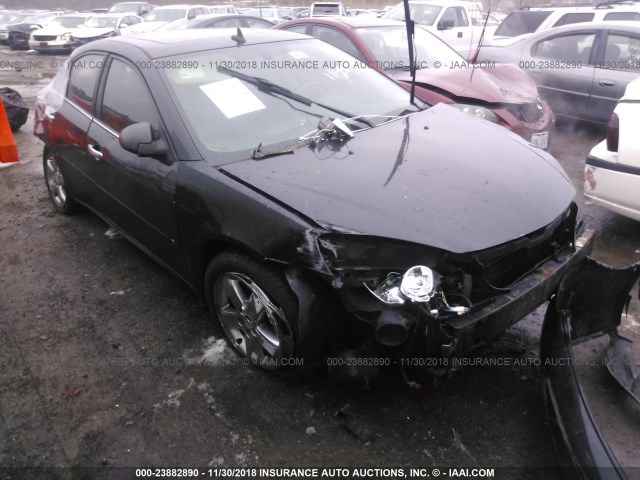 1G2ZG57N484300635 - 2008 PONTIAC G6 SE BLACK photo 1