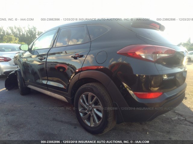 KM8J33A43JU807343 - 2018 HYUNDAI TUCSON LIMITED/SPORT AND ECO/SE BLACK photo 3