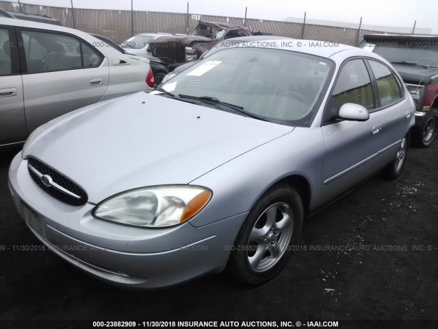 1FAFP53U33G243580 - 2003 FORD TAURUS SE SILVER photo 2