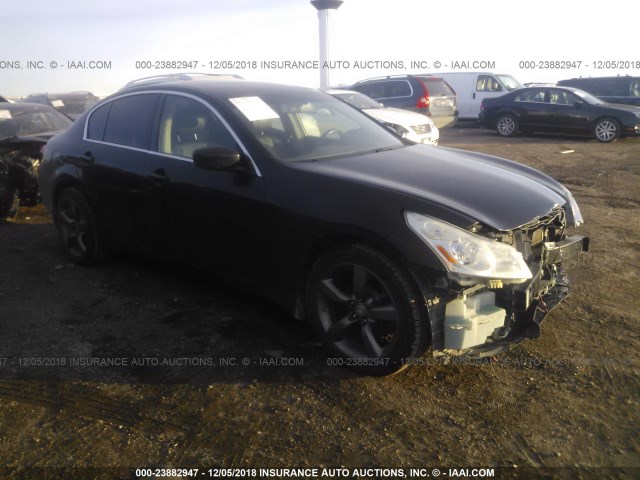 JNKCV61F79M356275 - 2009 INFINITI G37 BLACK photo 1