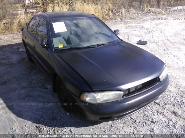 4S3BD6353S9217421 - 1995 SUBARU LEGACY L BLACK photo 1