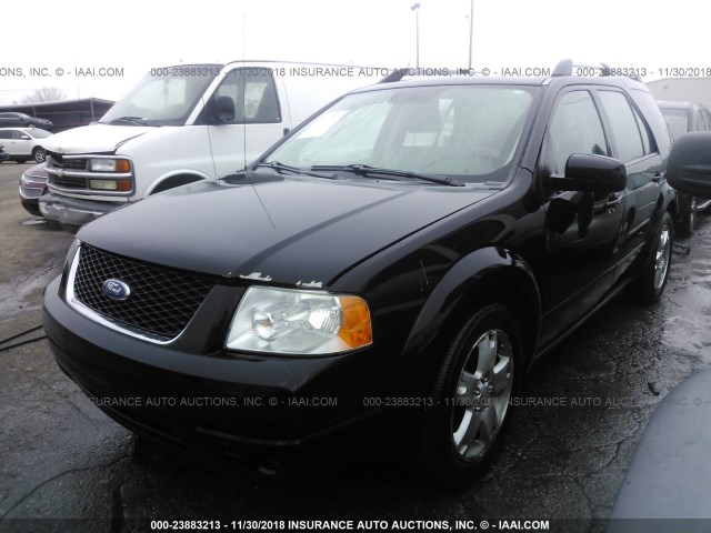 1FMZK06147GA12179 - 2007 FORD FREESTYLE LIMITED BLACK photo 2