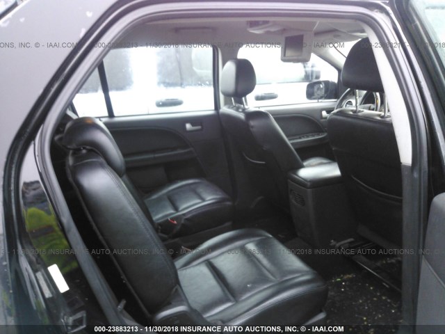 1FMZK06147GA12179 - 2007 FORD FREESTYLE LIMITED BLACK photo 8