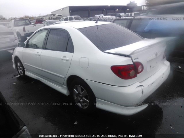 1NXBR32E36Z654674 - 2006 TOYOTA COROLLA CE/LE/S WHITE photo 3