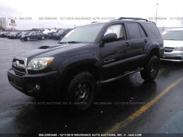 JTEBU14R18K034732 - 2008 TOYOTA 4RUNNER SR5/SPORT BLACK photo 2