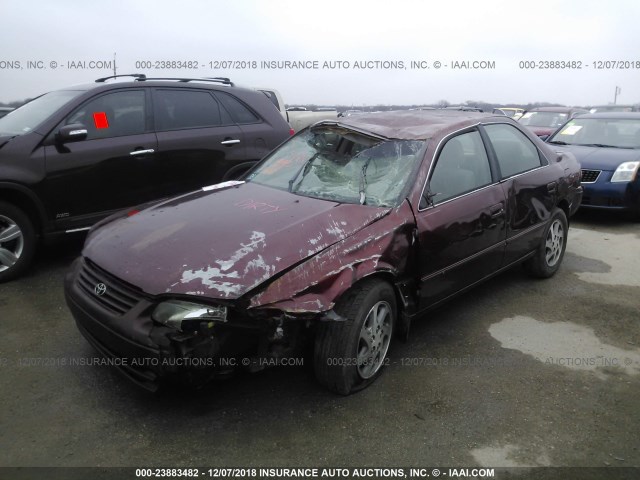 4T1BF22K4XU088518 - 1999 TOYOTA CAMRY LE/XLE MAROON photo 2