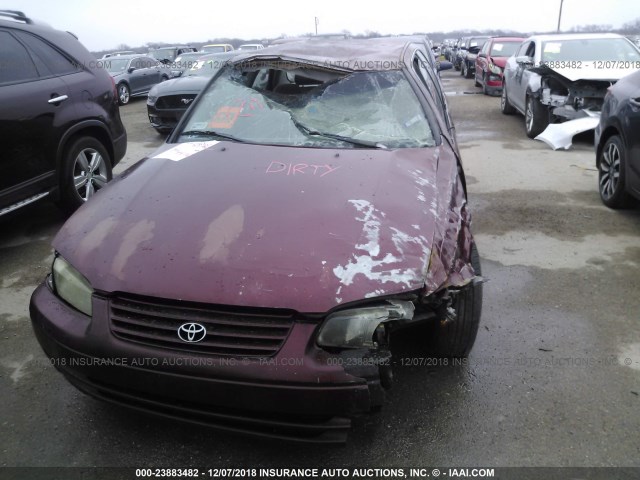 4T1BF22K4XU088518 - 1999 TOYOTA CAMRY LE/XLE MAROON photo 6