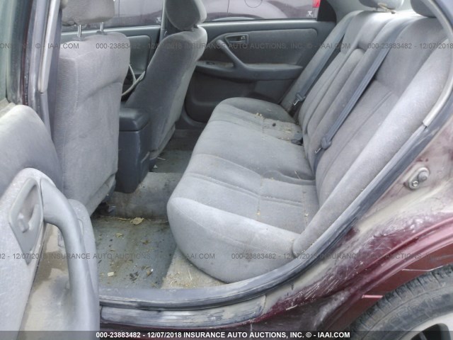 4T1BF22K4XU088518 - 1999 TOYOTA CAMRY LE/XLE MAROON photo 8