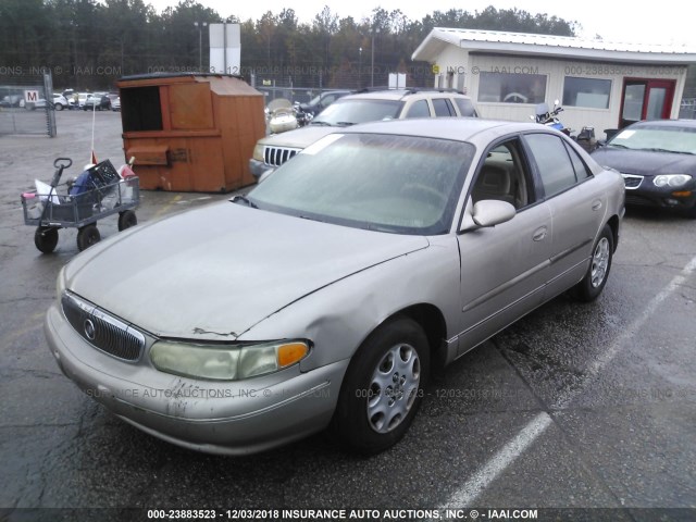 2G4WB52K131172137 - 2003 BUICK REGAL LS BEIGE photo 2