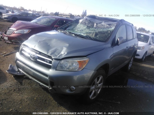 JTMBK34V985062022 - 2008 TOYOTA RAV4 LIMITED GRAY photo 2