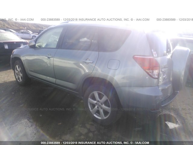 JTMBK34V985062022 - 2008 TOYOTA RAV4 LIMITED GRAY photo 3