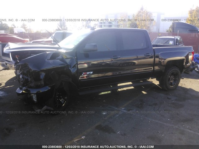 3GCUKSEC2GG334675 - 2016 CHEVROLET SILVERADO K1500 LTZ BLACK photo 2