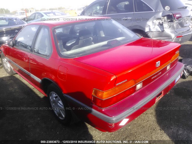 JHMBA423XJC068681 - 1988 HONDA PRELUDE 2.0SI/2.0S RED photo 3