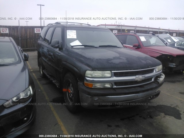 1GNEK13T91J310436 - 2001 CHEVROLET TAHOE K1500 BLACK photo 1