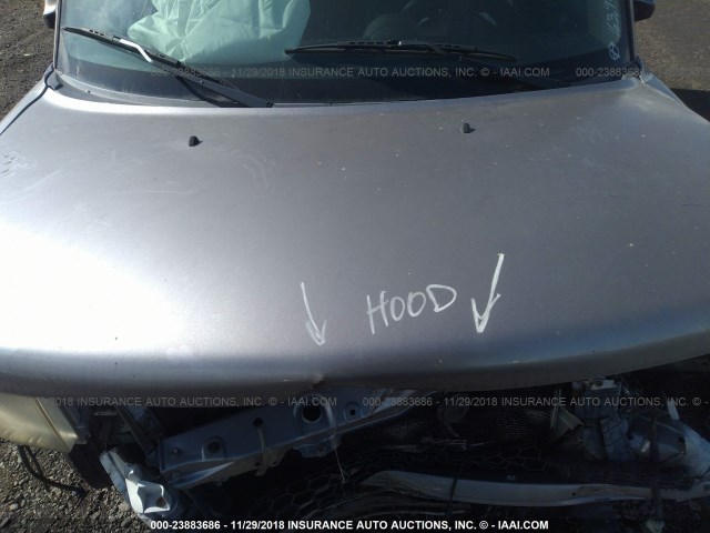 JTLKT324964034669 - 2006 TOYOTA SCION XB Сұр фото 10