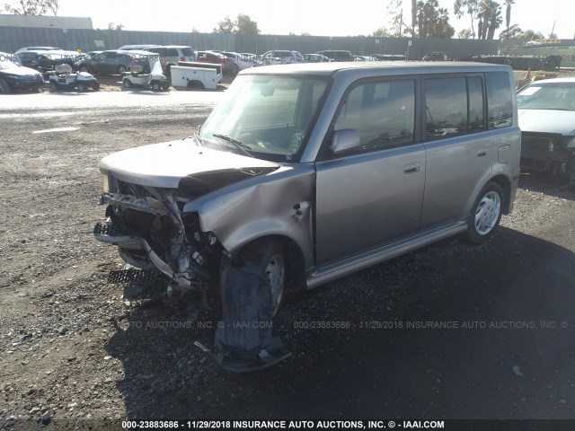 JTLKT324964034669 - 2006 TOYOTA SCION XB Сұр фото 2