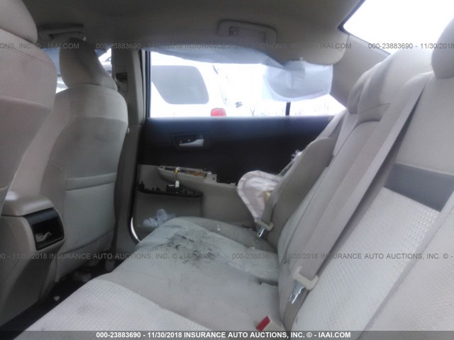 4T4BF1FK8ER397691 - 2014 TOYOTA CAMRY L/SE/LE/XLE WHITE photo 8