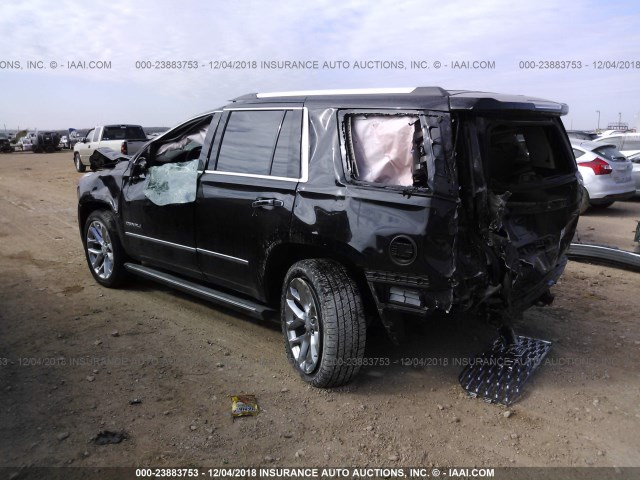 1GKS2CKJXJR300995 - 2018 GMC YUKON DENALI BLACK photo 3