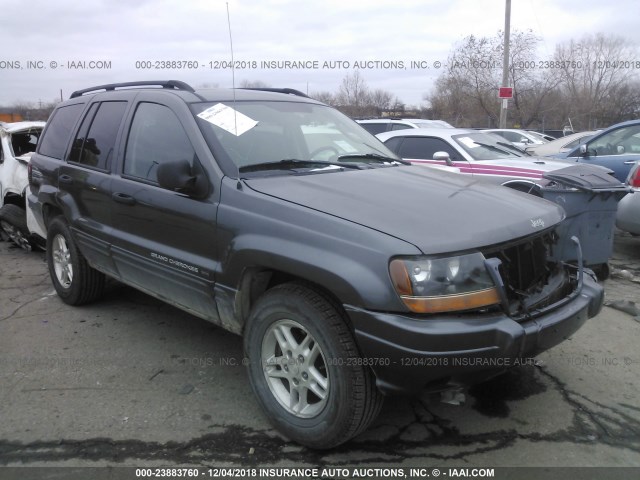1J4GW48SX4C111003 - 2004 JEEP GRAND CHEROKEE LAREDO/COLUMBIA/FREEDOM 灰色 照片 1