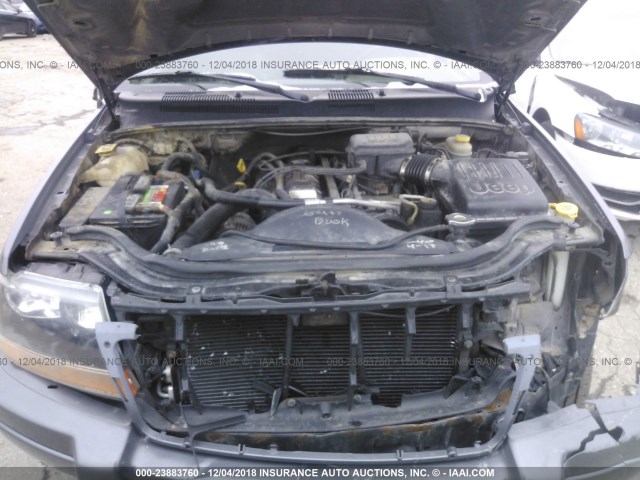 1J4GW48SX4C111003 - 2004 JEEP GRAND CHEROKEE LAREDO/COLUMBIA/FREEDOM 灰色 照片 10