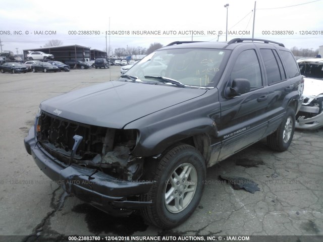 1J4GW48SX4C111003 - 2004 JEEP GRAND CHEROKEE LAREDO/COLUMBIA/FREEDOM 灰色 照片 2